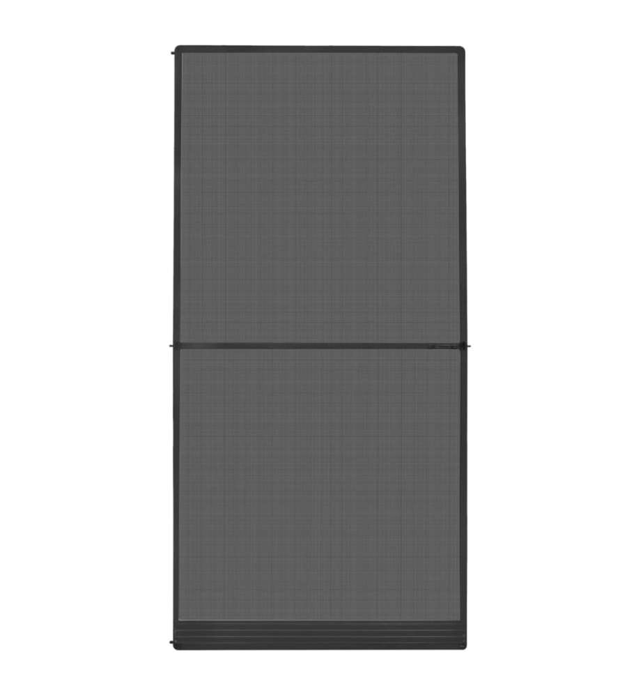 Zanzariera con Cardini per Porte Antracite 120x240 cm