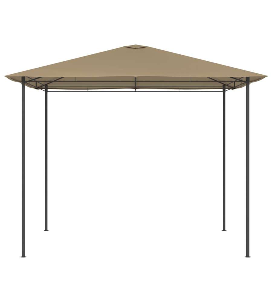 Gazebo 3x3x2,6 m Grigio Talpa 160 g/m