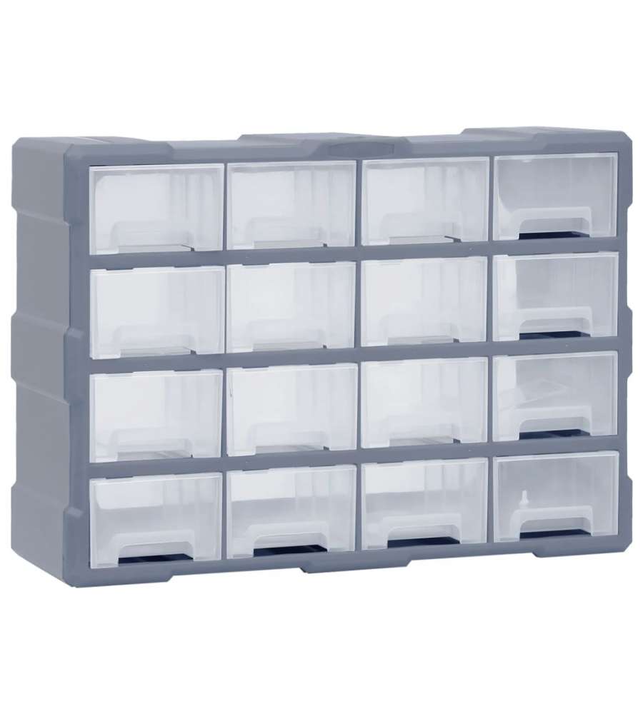  Mobile Contenitore con 16 Cassetti Medi 52x16x37 cm