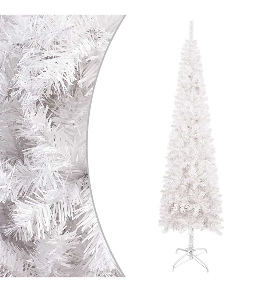 Albero di Natale Sottile Bianco 120 cm
