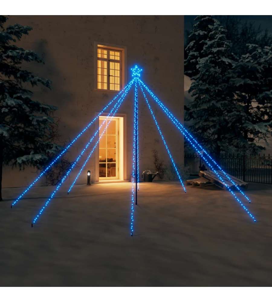 LUCI NATALE 100 LED per esterno luce calda