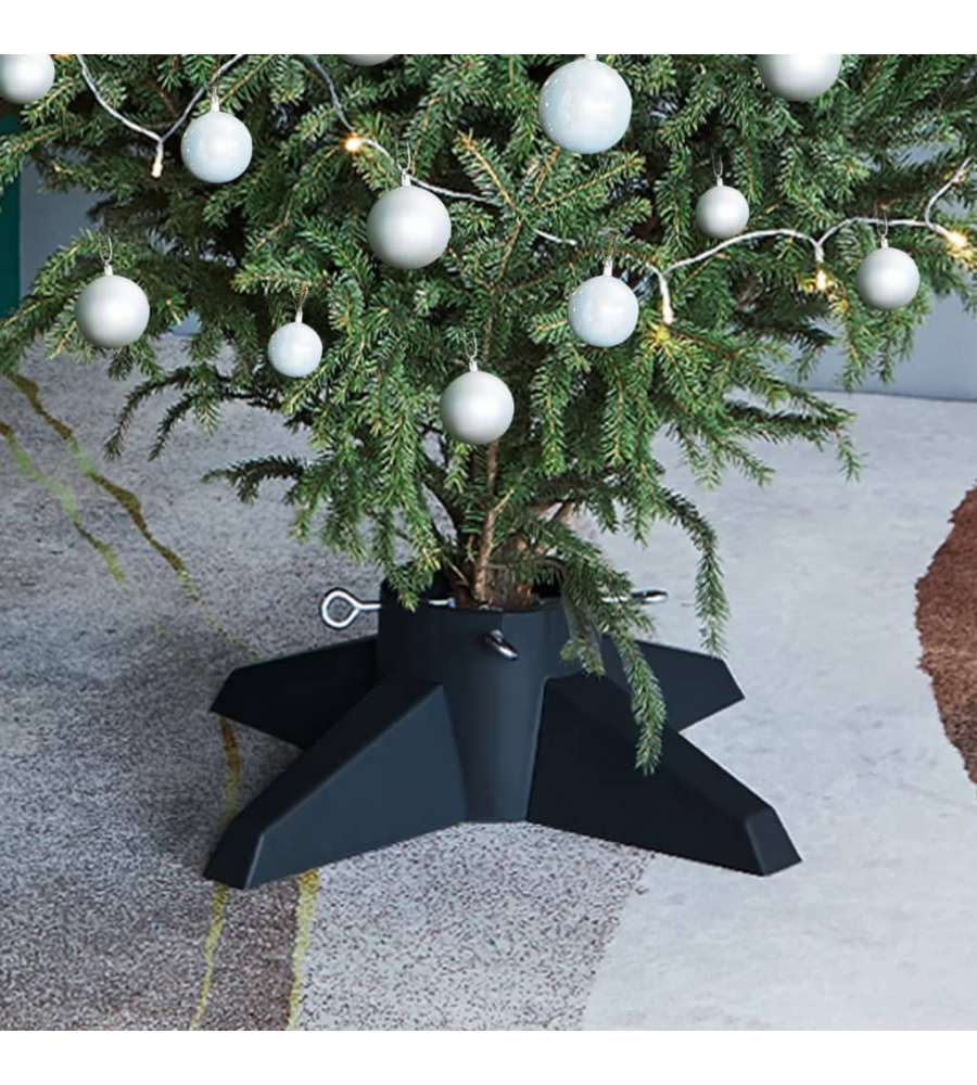 Base per Albero di Natale Verde 55,5x55,5x15 cm