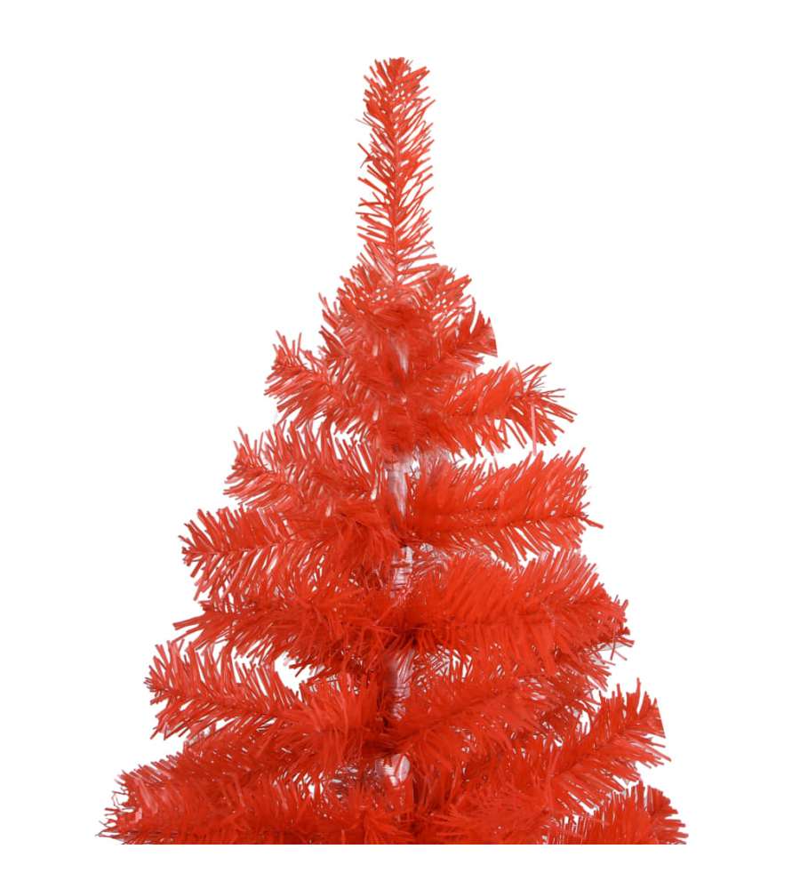 Albero Di Natale Artificiale 180cm In PVC Con 650 Rami Supporto In Metallo Piedi In Gomma Bianco 98224830