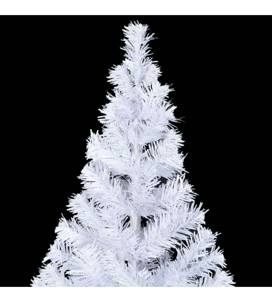 Set Albero Natale Artificiale con LED e Palline 210 cm 910 Rami