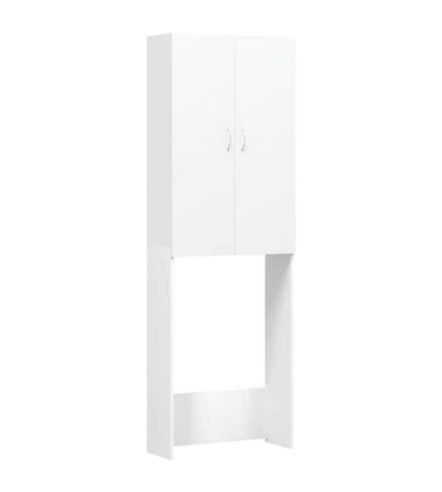 Mobile Per Lavatrice Bianco 64x25, 5x190 Cm