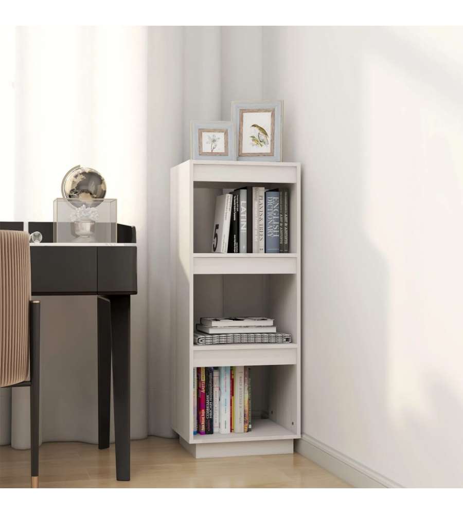 MiCasa Italia. Libreria/Divisorio Bianco 60x35x135 cm Legno