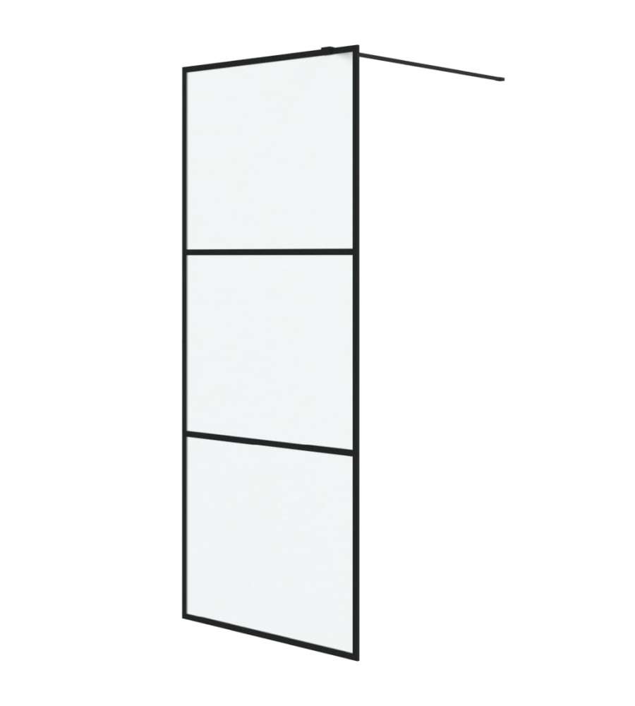 Parete Doccia Walk in 80x195 cm Vetro Smerigliato ESG