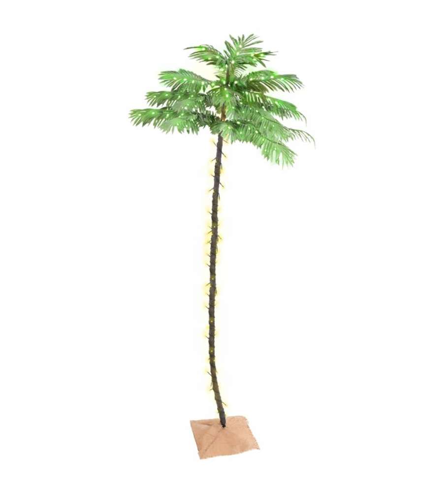 Palma con LED Bianco Caldo 252 LED 400 cm
