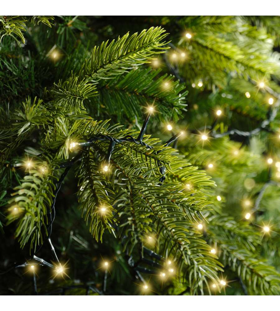 Lumineo Luci Albero di Natale 750 LED Oro - 1600cm