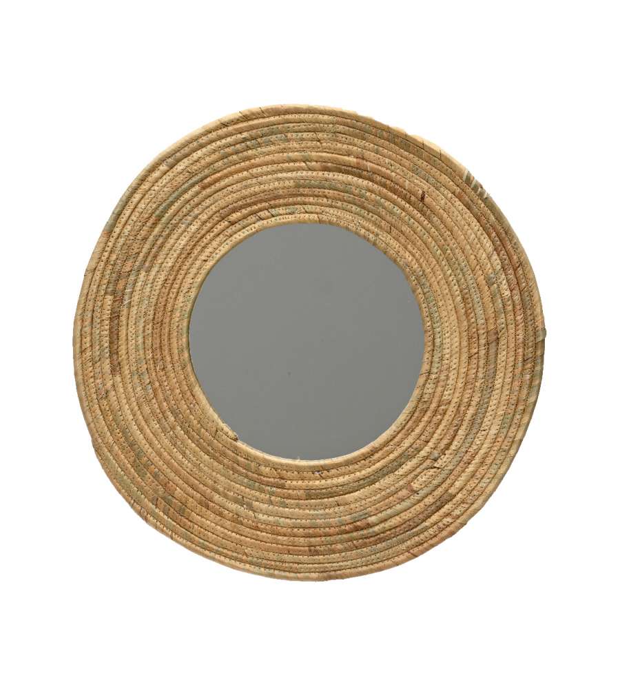 Specchio Da Parete Con Cornice, Forma Triangolare Asimmetrica, Dimensioni 45,7 X 52,1 Cm - 6