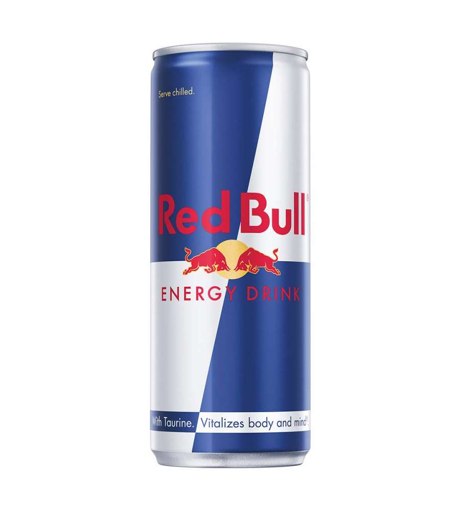 Red Bull Bevanda Energetica Lattina 250 ml Colore Blu con Taurina
