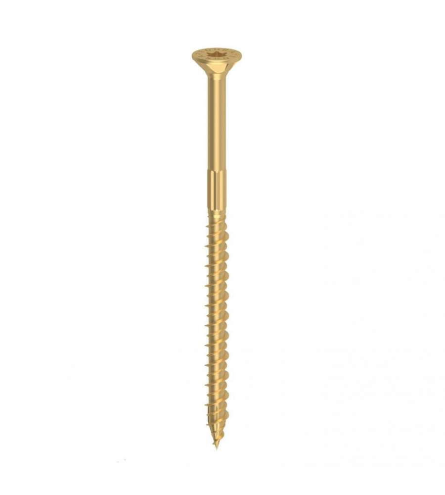 Viti pro tps torx 10,0x180 zincato giallo scatola 50 pezzi