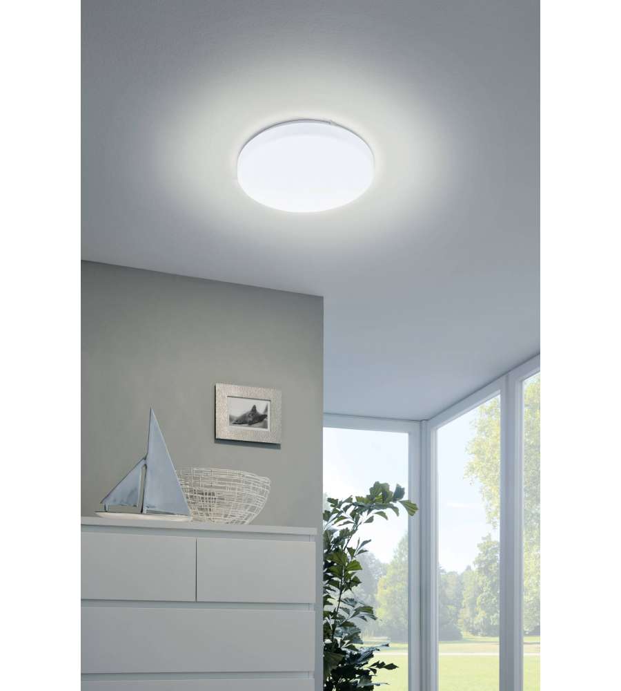 Plafoniera Industriale Retrò In Alluminio Nero | Faretto Vintage E27 Per Soffitto O Parete | Lampada Per Soggiorno E Camera