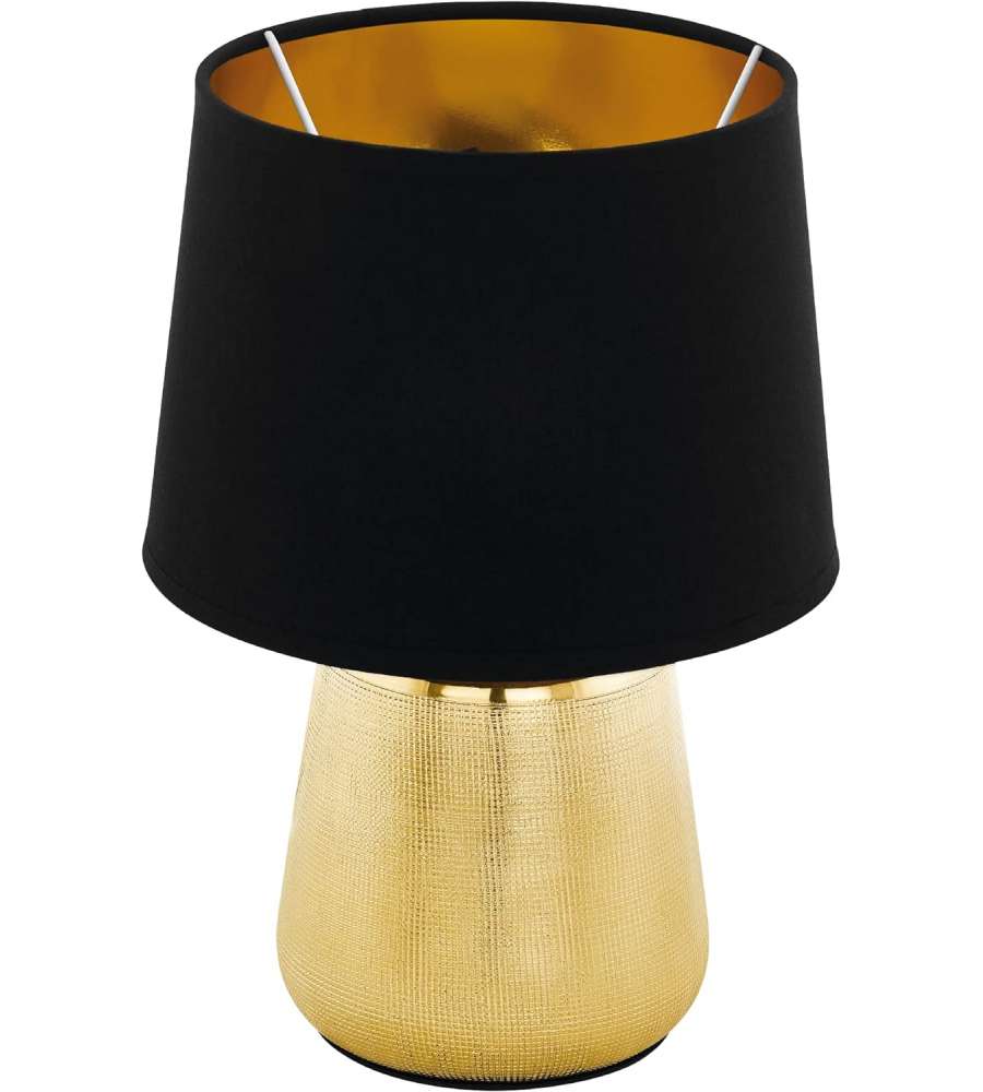 Lampada da tavolo Manalba1 Oro E14 40W