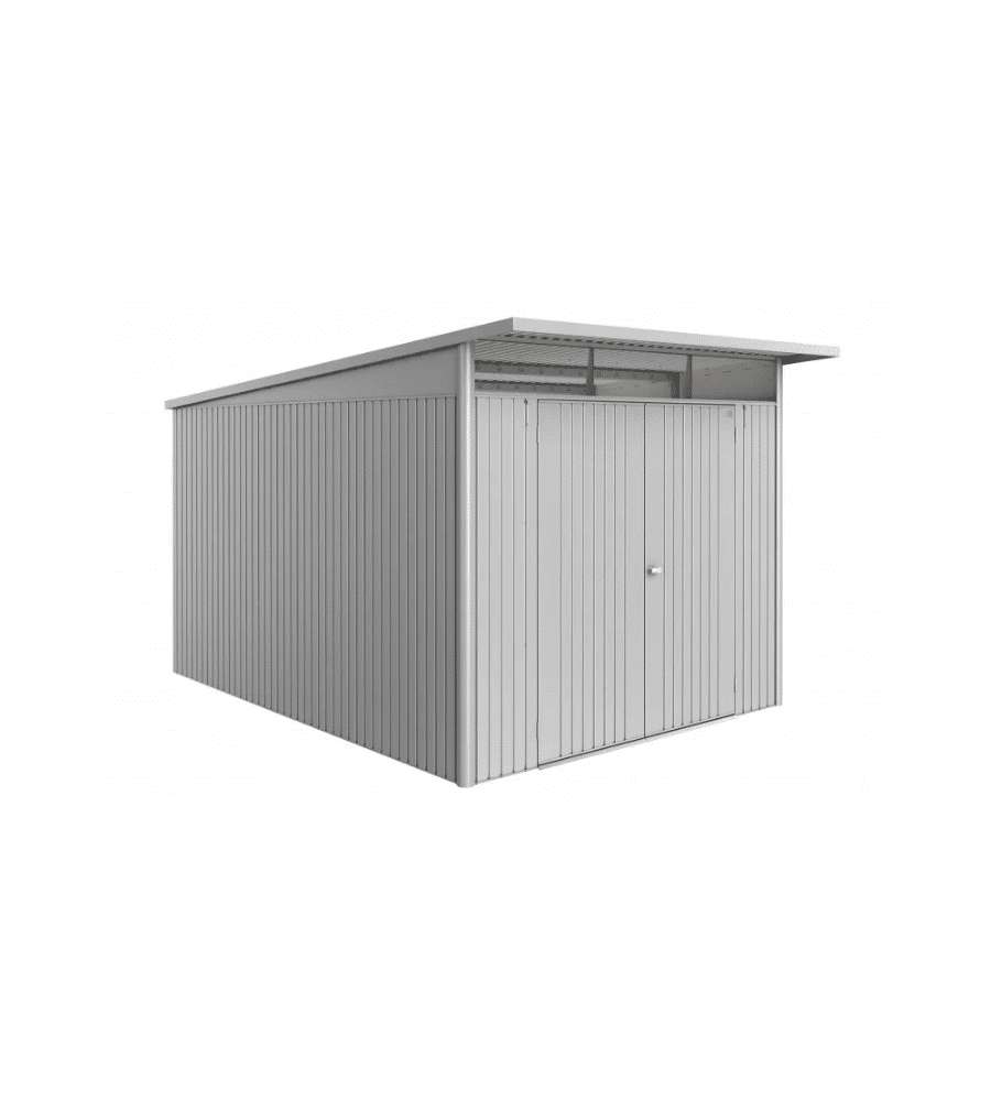 Biohort Casetta da Giardino in Metallo A8 Eco Argento 260x380 cm