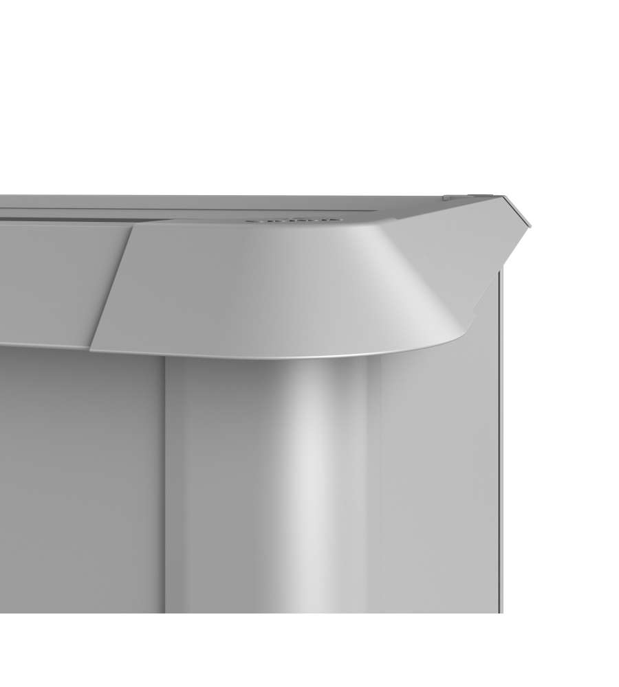 Protezione antilumaca per Aiuola rialzata 2x1 argento metallizzato