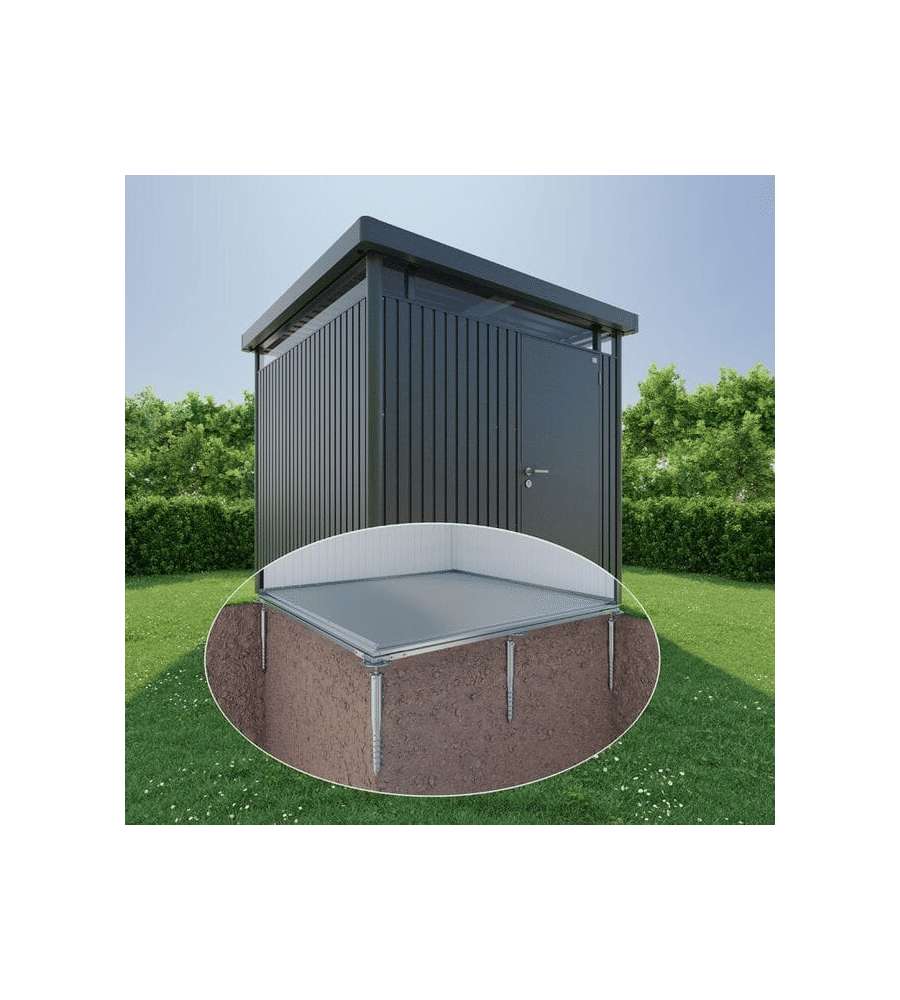 Biohort Kit di Ancoraggio SmartBase Plus - Stabilit� per Casette Giardino