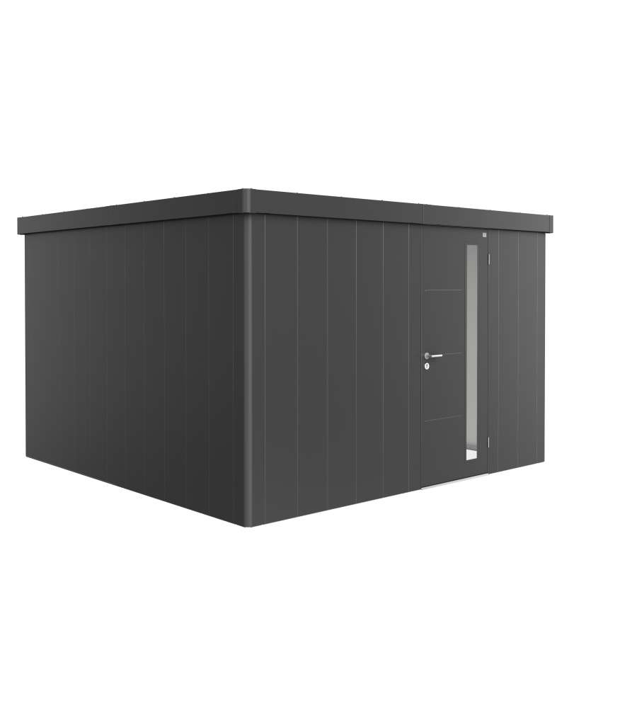 Casetta Neo 4D porta standard, grigio scuro metallizzato
