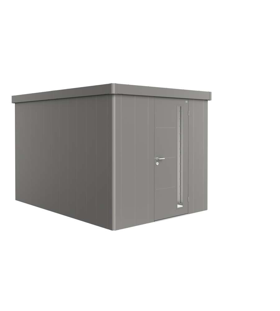 Casetta Neo 4B porta standard, grigio quarzo metallizzato