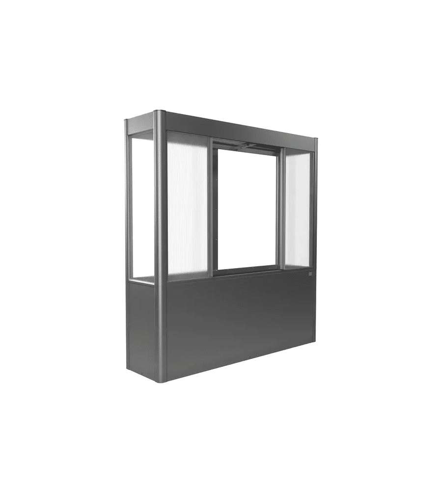 Biohort Serra Fiorentina 2x0,5 m Grigio Quarzo per Giardino Compatta