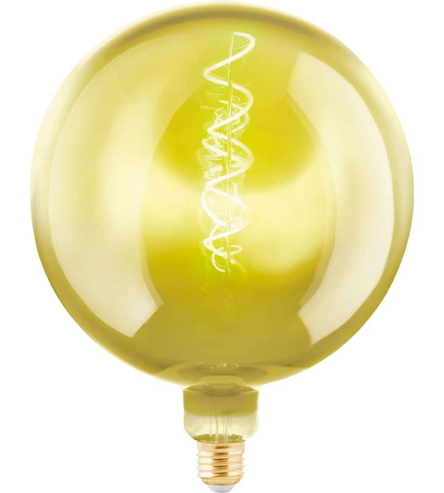 Lampadina LED oro con spirale, dimmerabile, E27 4W 1900K 40Lm