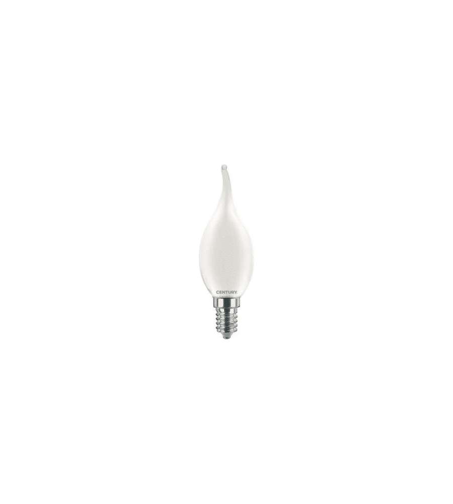 Lampadina Incanto LED Saten E14 4W 470lm 4000K Forma Fiamma