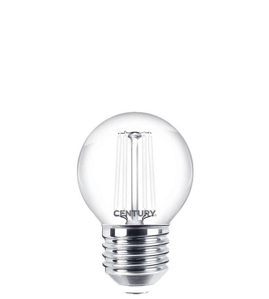 Lampadina Incanto LED Filamento Sfera E27 4,5 W Luce Calda 2700K