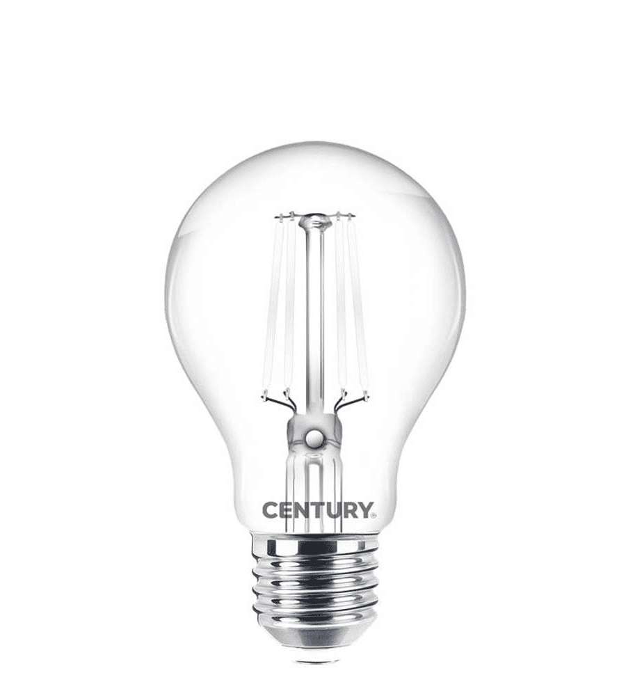 Lampadina LED Filamento Goccia A60 7.5W E27 Luce Calda 2700K
