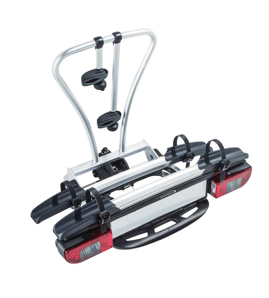 Justclick, Portabiciclette Per Gancio Traino - 2 Bici
