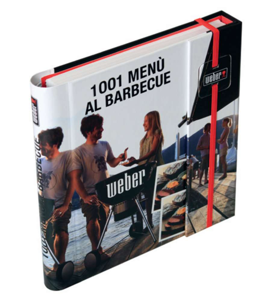 WEBER Ricettario Barbecue 1001 Men: Ricette Facili e Gustose