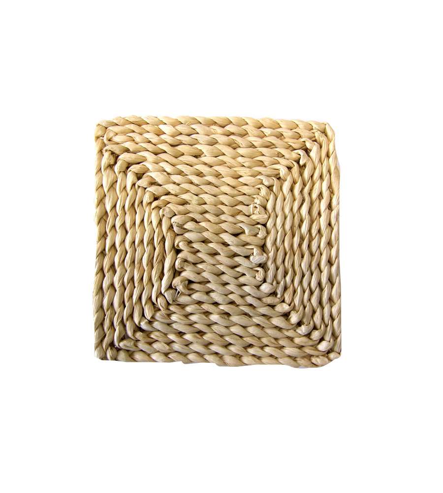 Xtra Sottopentola in Paglia Naturale - Quadrato 18cm