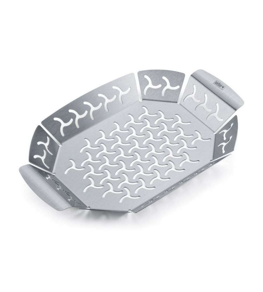 WEBER Cestino di Cottura Premium per Barbecue - Ideale per Verdure