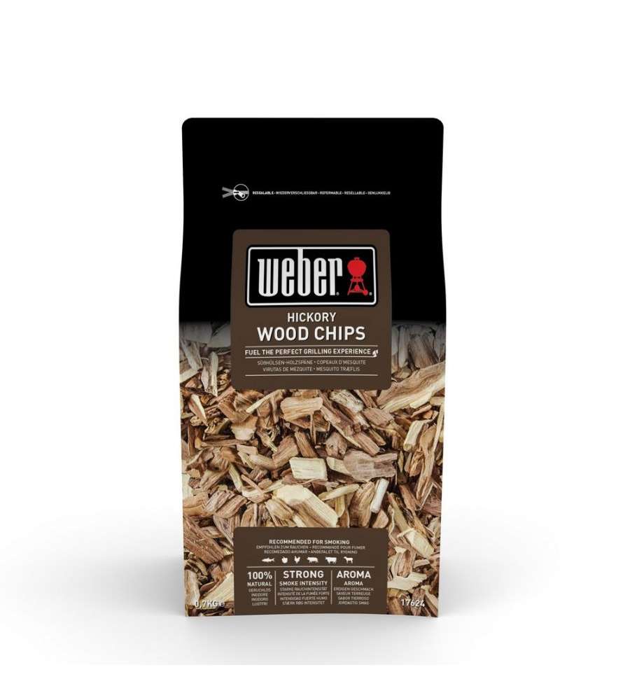 Weber Chips per Affumicatura Hickory - Accessori Barbecue