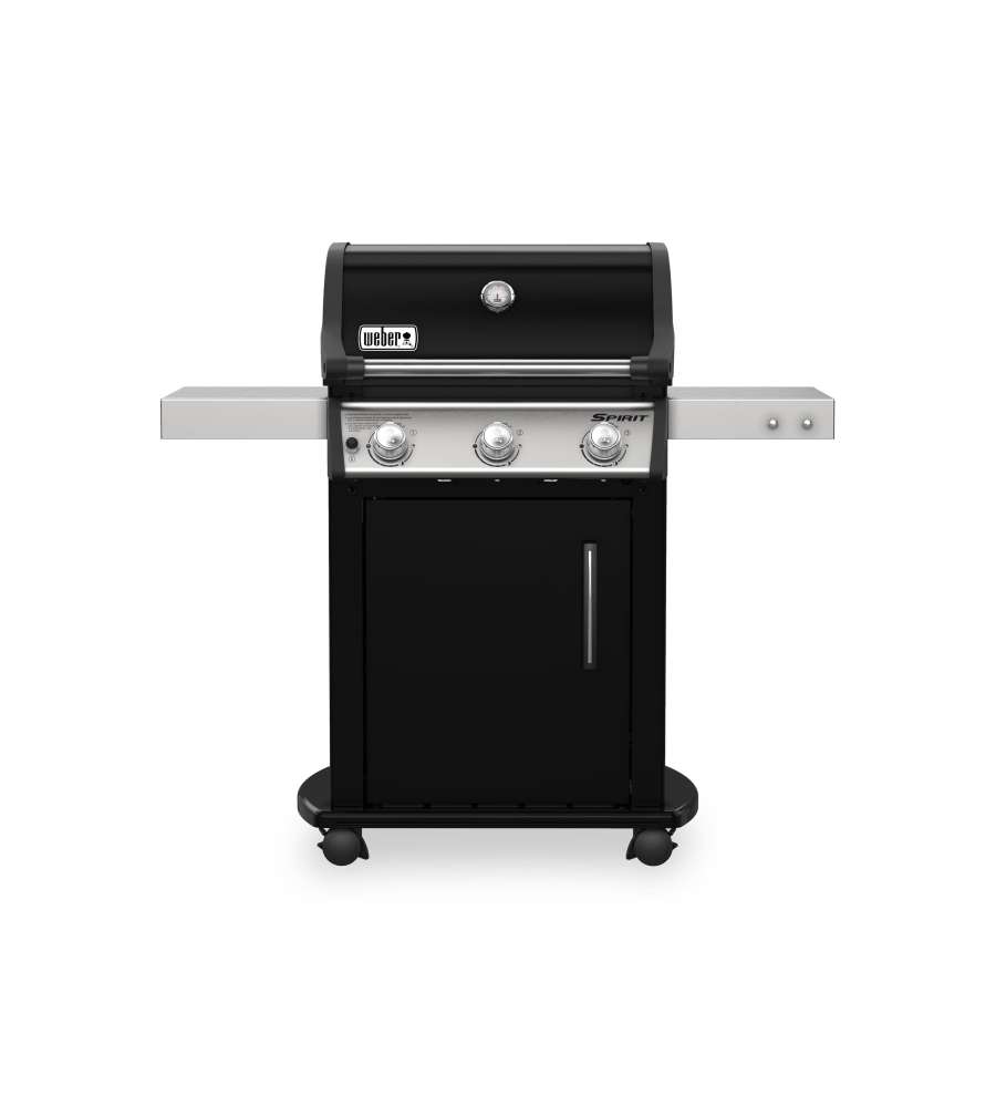 WEBER Barbecue a Gas Spirit E-315 GBS con 3 Bruciatori - Nero