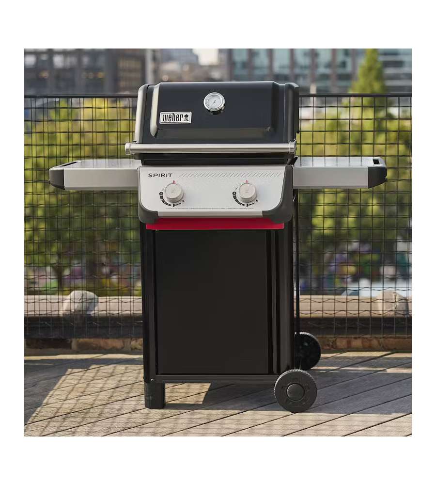 WEBER Barbecue a Gas Spirit E-210 con 2 Bruciatori - Griglia in Ghisa Smaltata