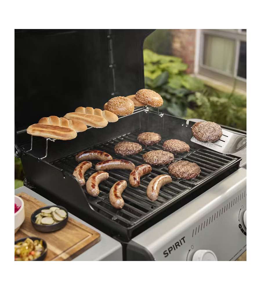 WEBER Barbecue a Gas Spirit E-210 con 2 Bruciatori - Griglia in Ghisa Smaltata
