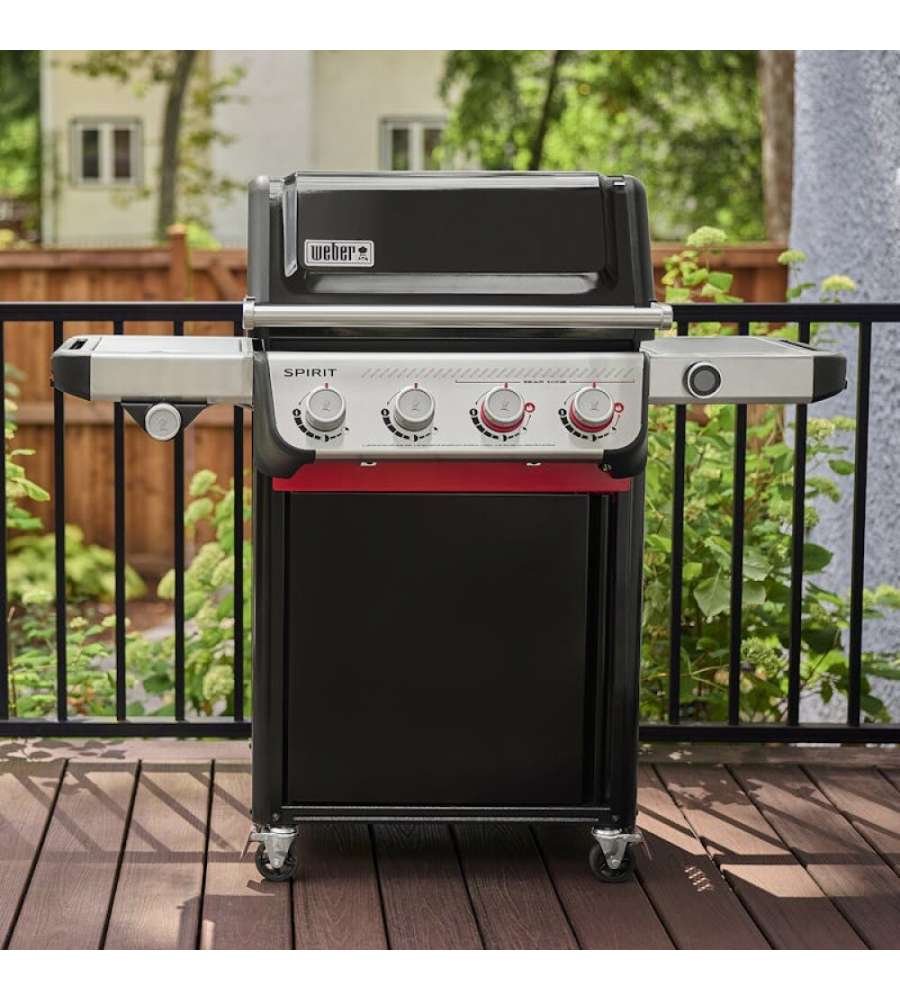 WEBER Barbecue a gas Spirit EP-435 - 4 Bruciatori con Sear Zone + Fornello Laterale