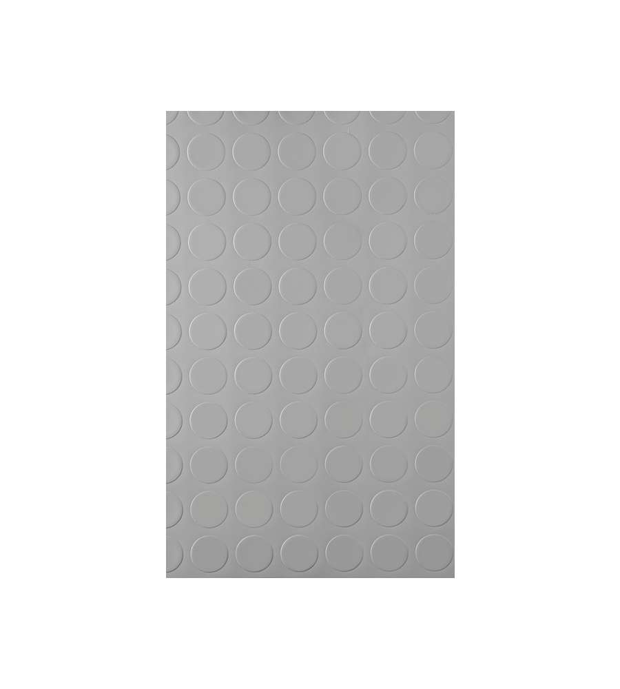 Kobel Pavimento PVC Grigio Rilievo Bollo - 100cm