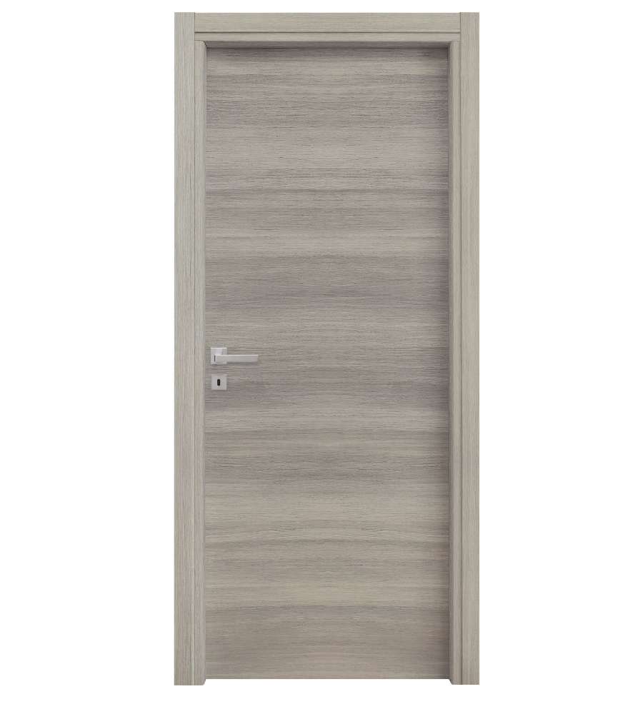 Porta reversibile rovere grigio 70 x 210 h cm