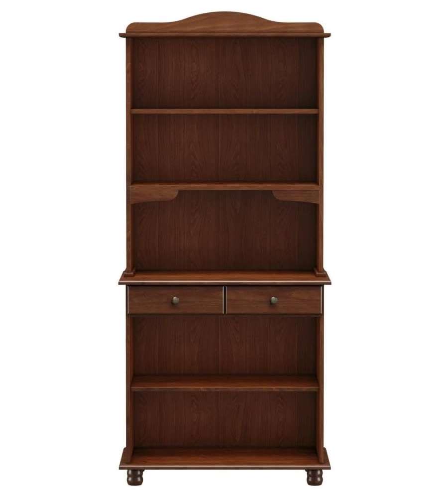 Domo Mea Credenza Imbuya in Pino Massiccio - 4 Ante e 2 Cassetti