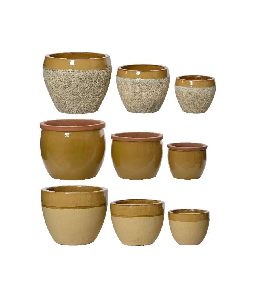 Vaso Luna beige Medio
