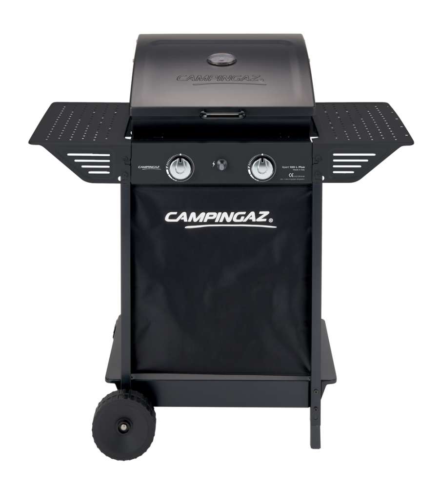 Campingaz Barbecue a gas 2 fuochi Xpert 100 L PLUS nero, 66.5x50x99 cm