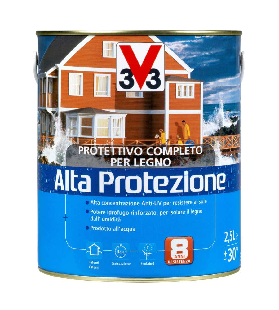 Protettivo Legno Alta Protezione - Castagno Scuro - 2,5 l