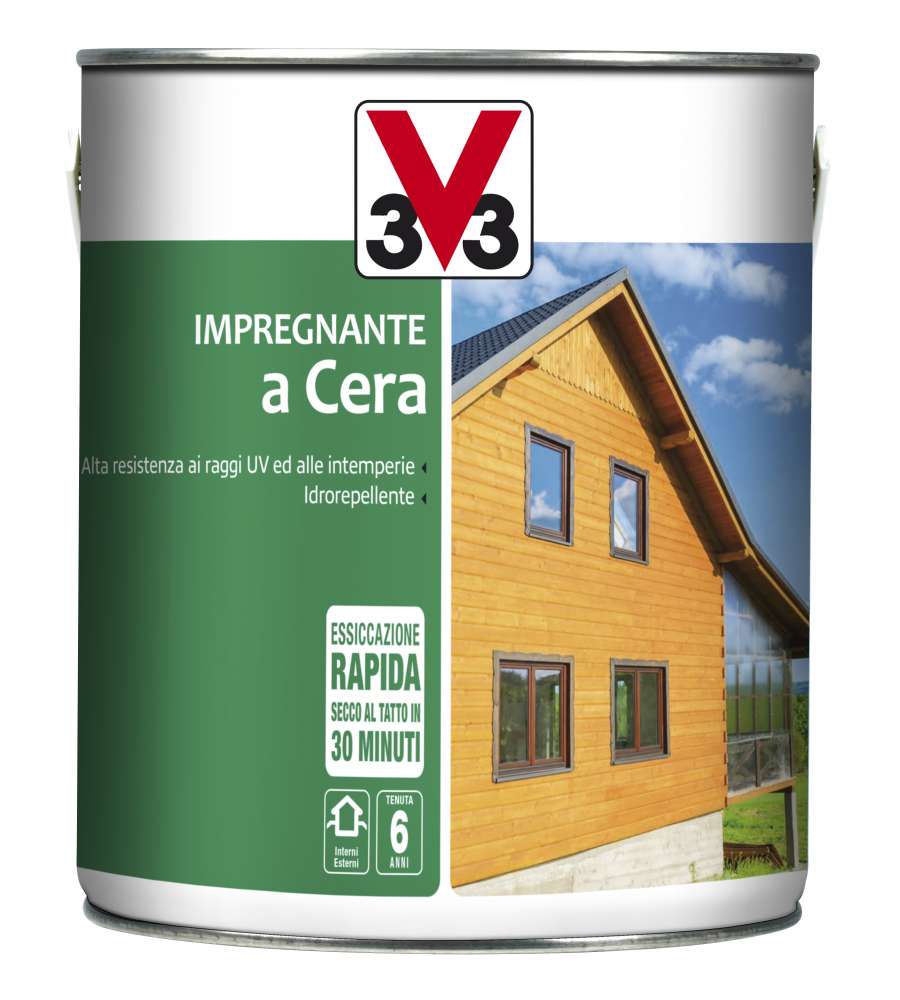 Impregnante a Cera Noce Scuro 2,5 LT