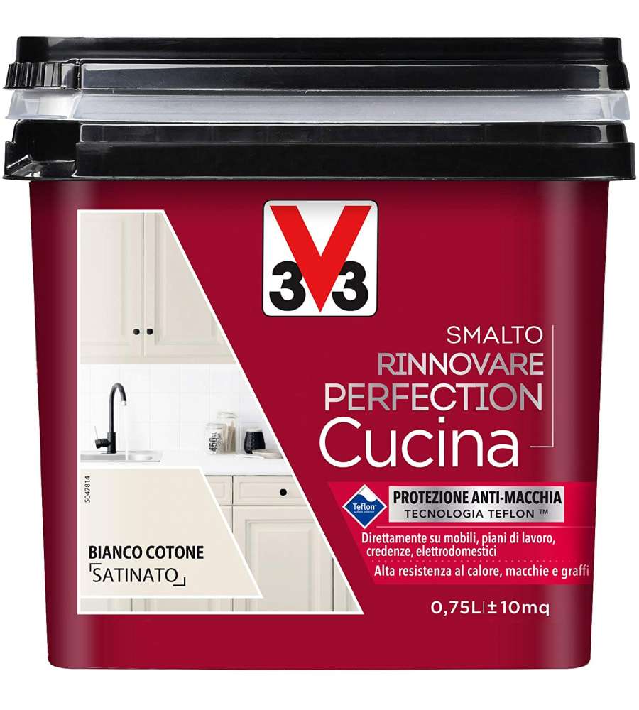 Smalto Rinnovare Cucina bianco cotone satinato