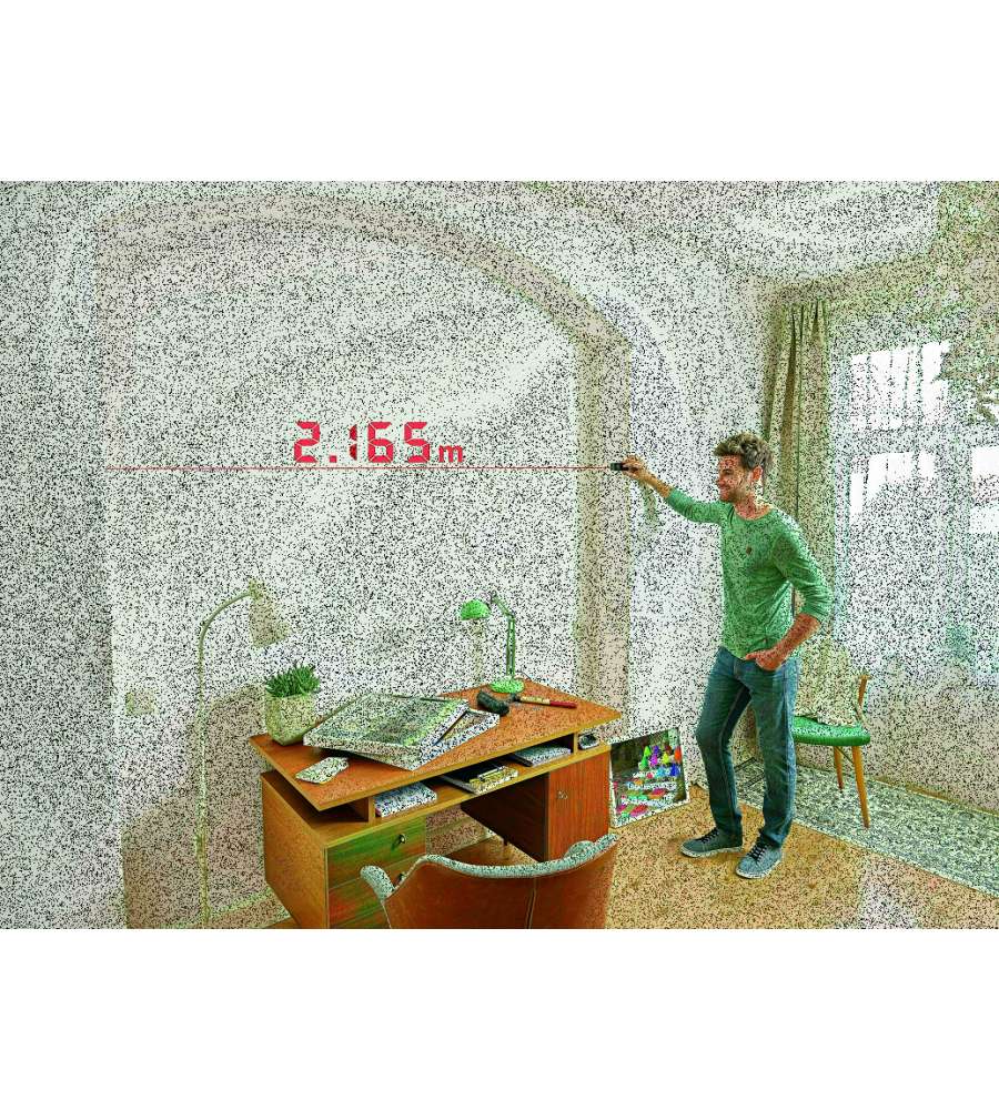 Distanziometro Laser Bosch Zamo - Con Adattatore Ruota E Linee, Fino A 20m - Foto 3