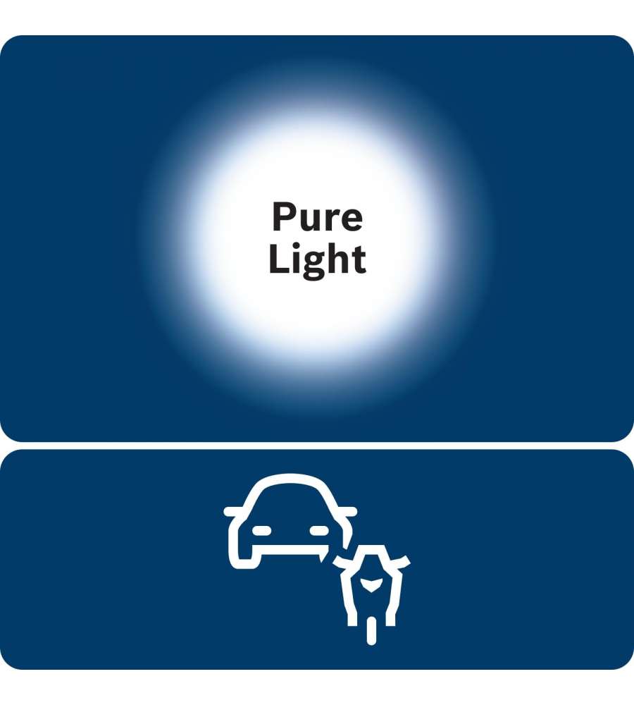Bosch Lampadina Alogena Auto H4 - 60/55W, 12V - Compatibile con molte auto