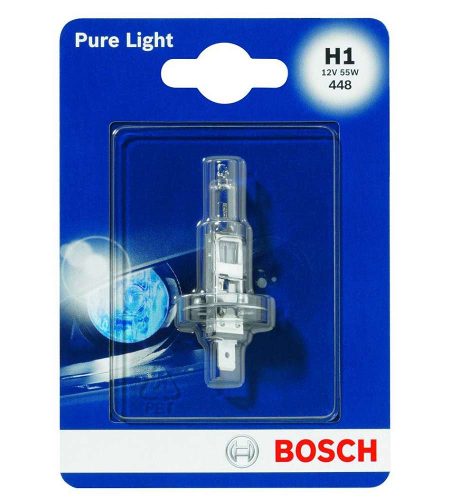 Bosch Lampadina per faro H1 005 55 W 12 V