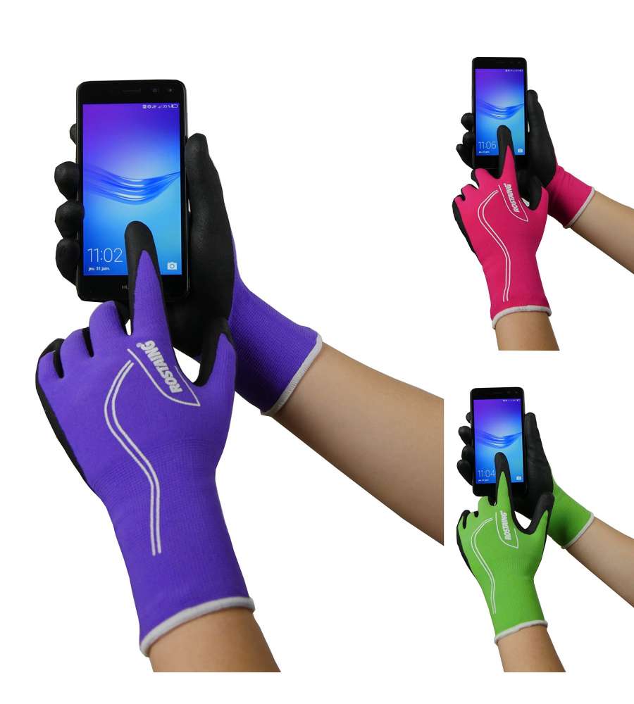 Rostaing Guanti Maxfeel in Nitrile Micro Foam - Colori Assortiti Taglia 7