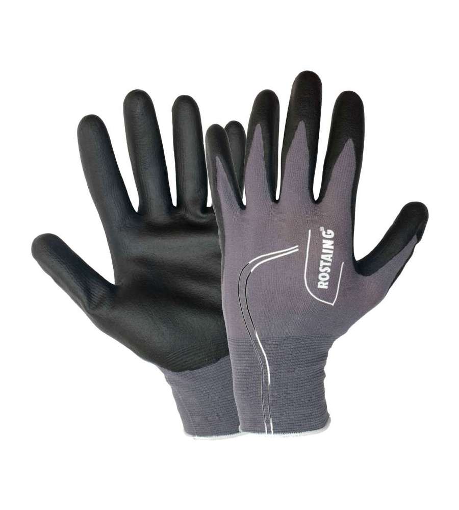 Rostaing Guanti Maxfeel in Nitrile Micro Foam - Taglia 9, Colori Assortiti